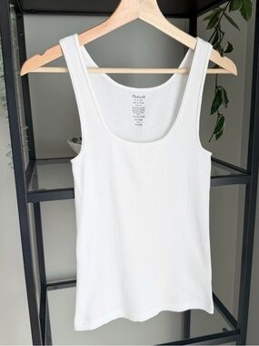 Madewell Scoopneck Ribbed Tank